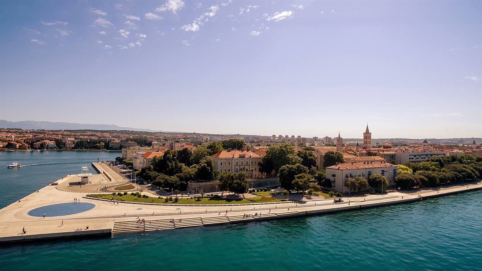 The Old Town peninsula · 3 km